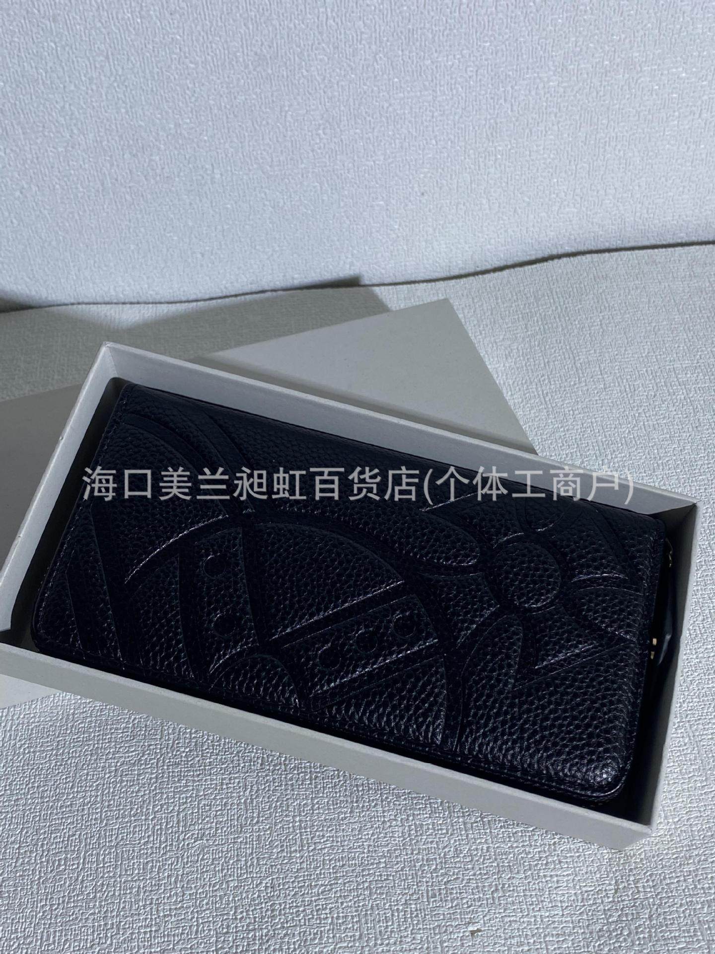 ブラック リッチ パターン ロング ウォレット