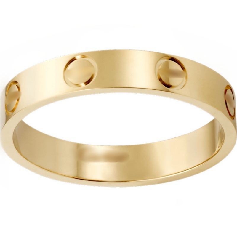 4mm ダイヤモンドなし（ゴールドカラー）