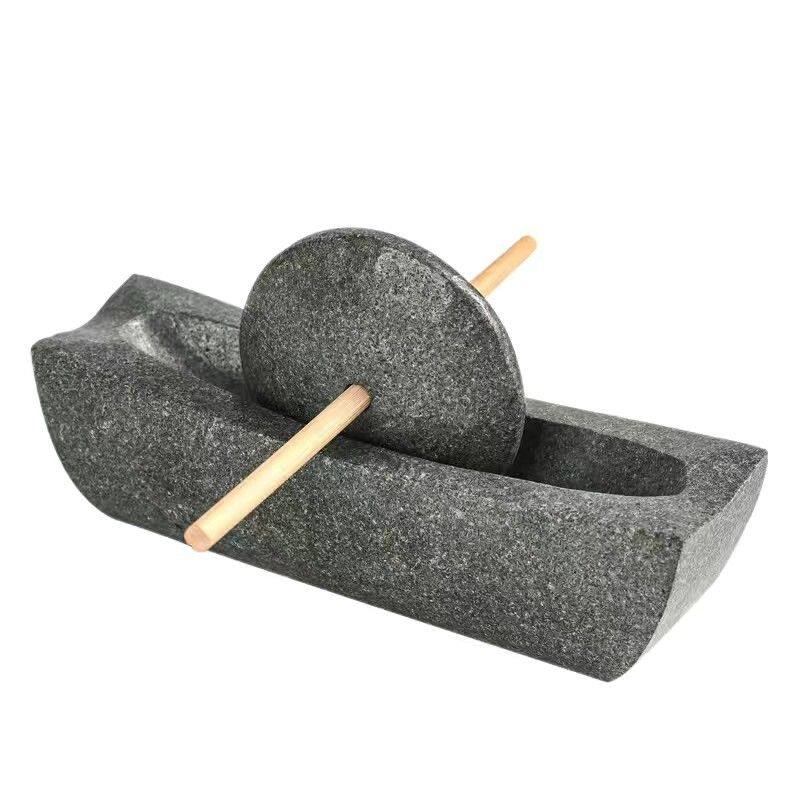 青石磨き茶こしランダム12センチ程度