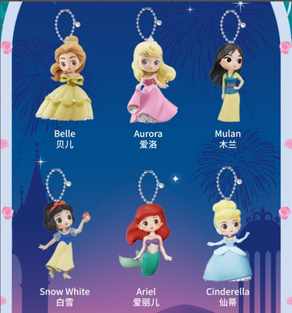 ディズニープリンセスシリーズ(全箱12個入りでお召し上がりください)