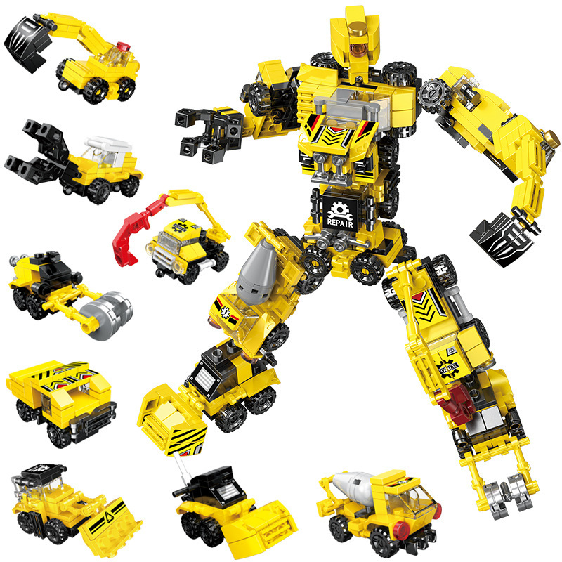 工程機甲8箱 (小銘星54004)