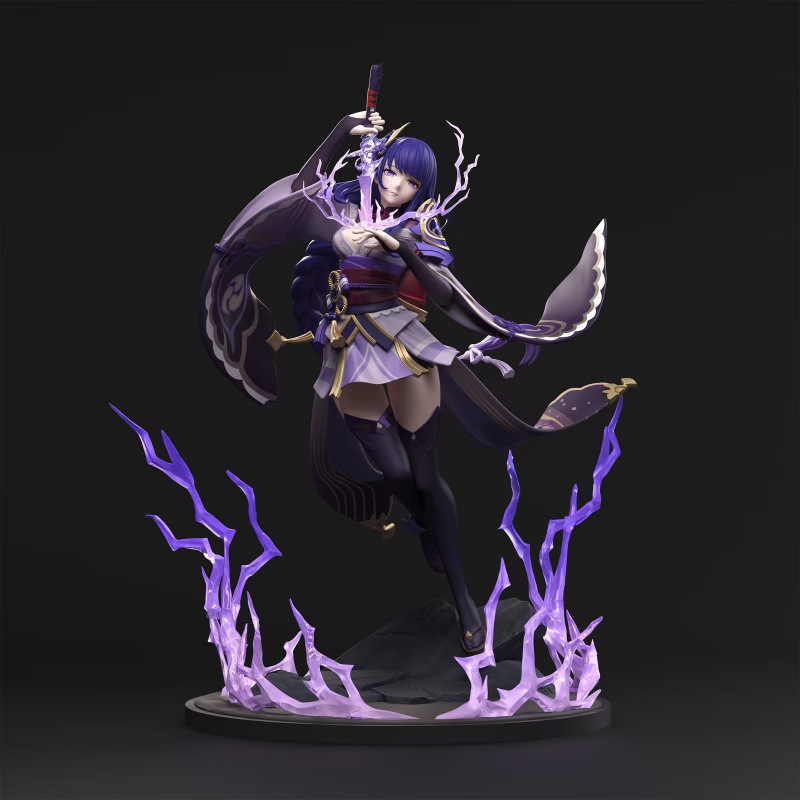 雷電将軍 無想ナイフ プレミアムバージョン 高さ約29cm