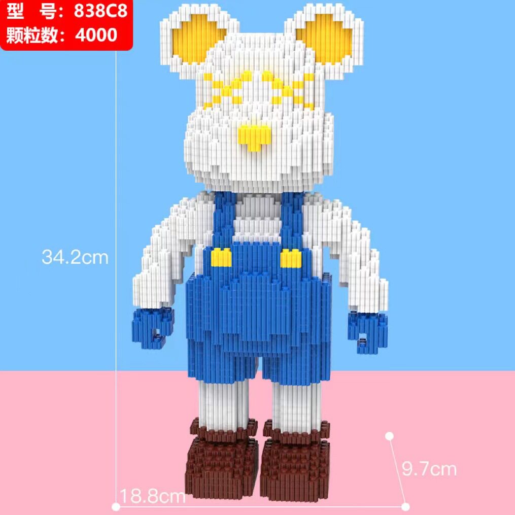 ブルーストラップ暴力熊34センチ