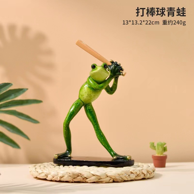 野球カエル
