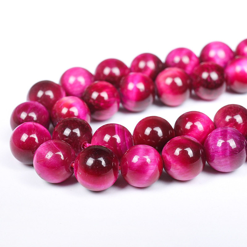 5A オプティマイズされたローズレッドタイガーアイ