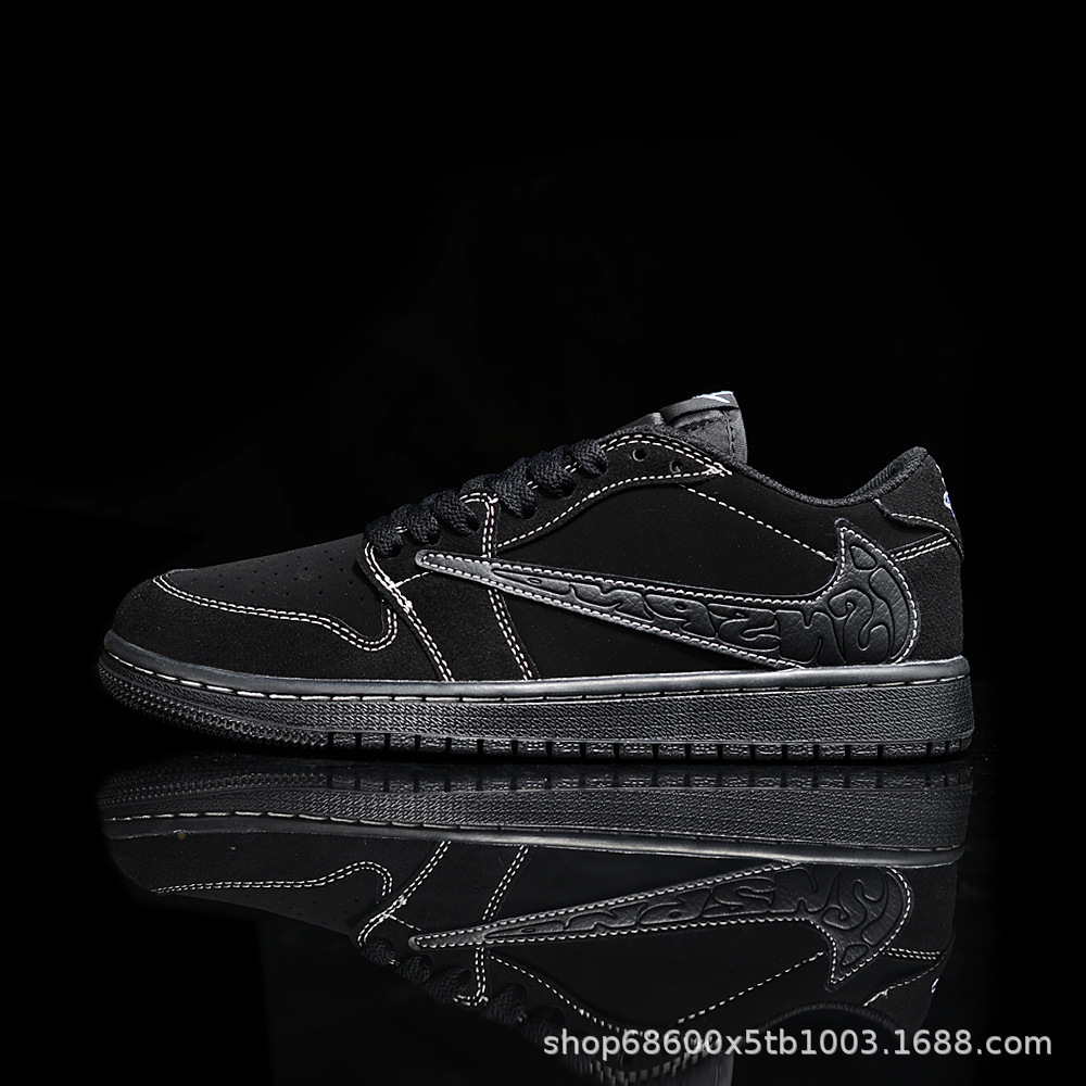 aj1 ロートップ-黒の戦士