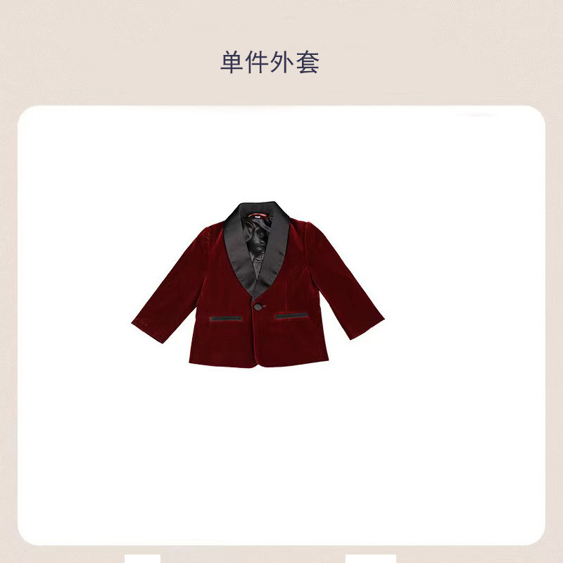 红色2613单外套