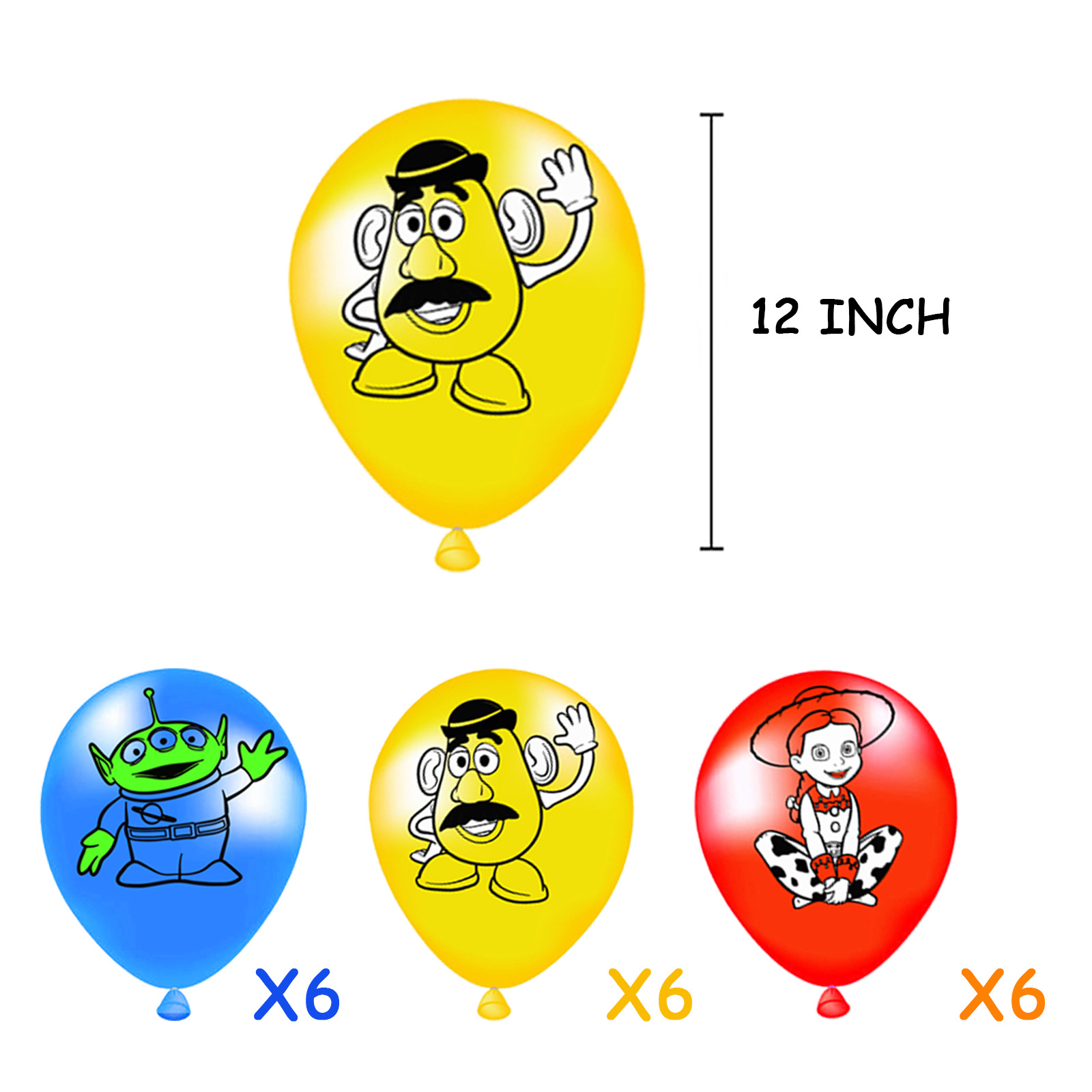 トイストーリー18個入りバルーン