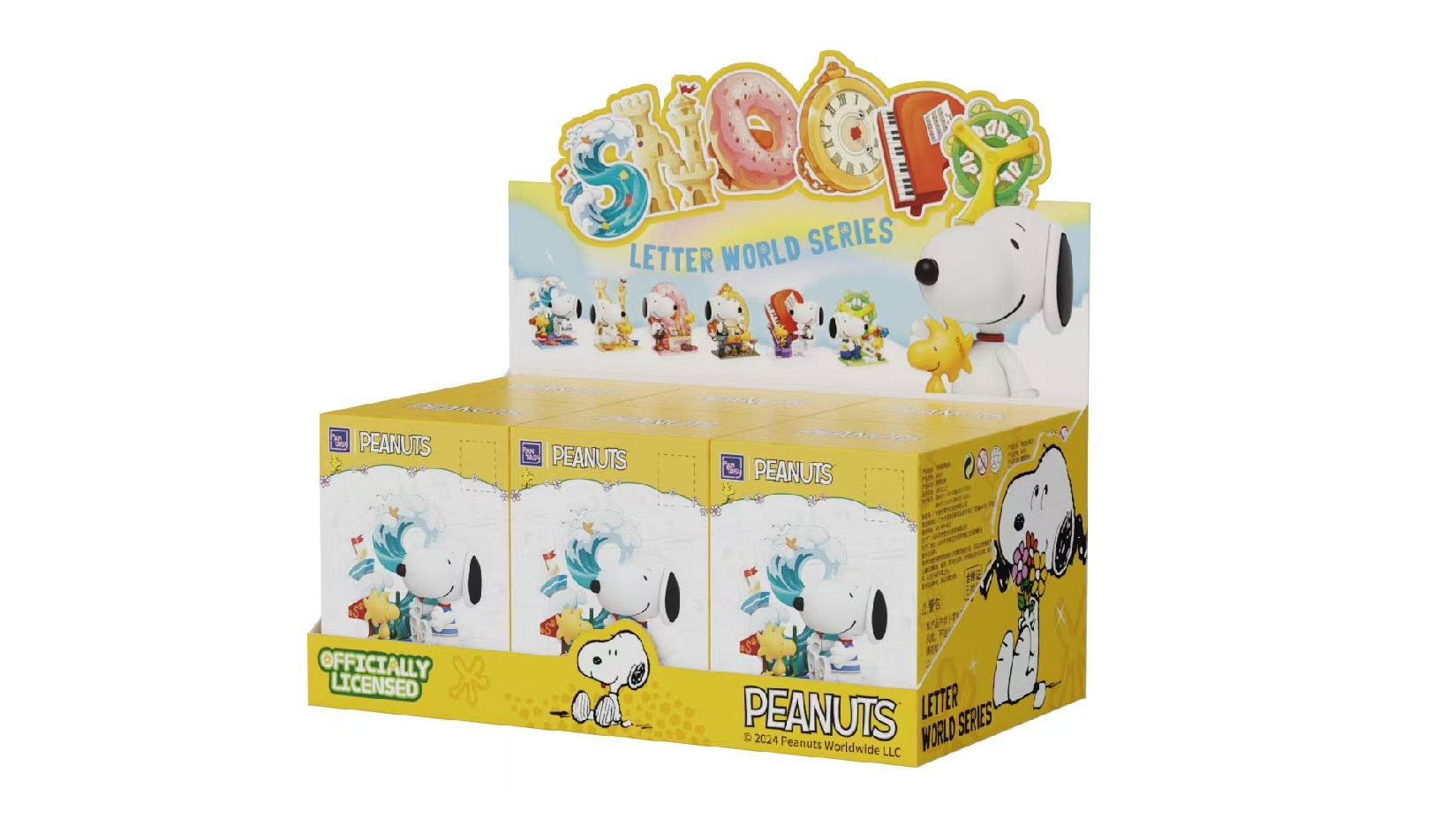 史努比-字母世界86912（一盒6个，端盒发货）