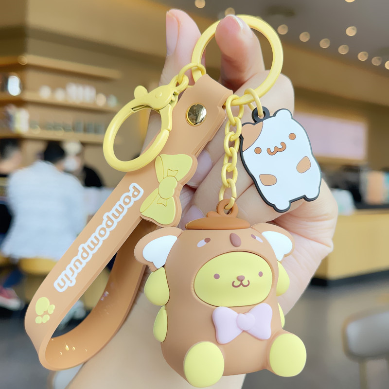 サンリオ動物服シリーズのペンダント -- 布丁犬 (pompompurin)