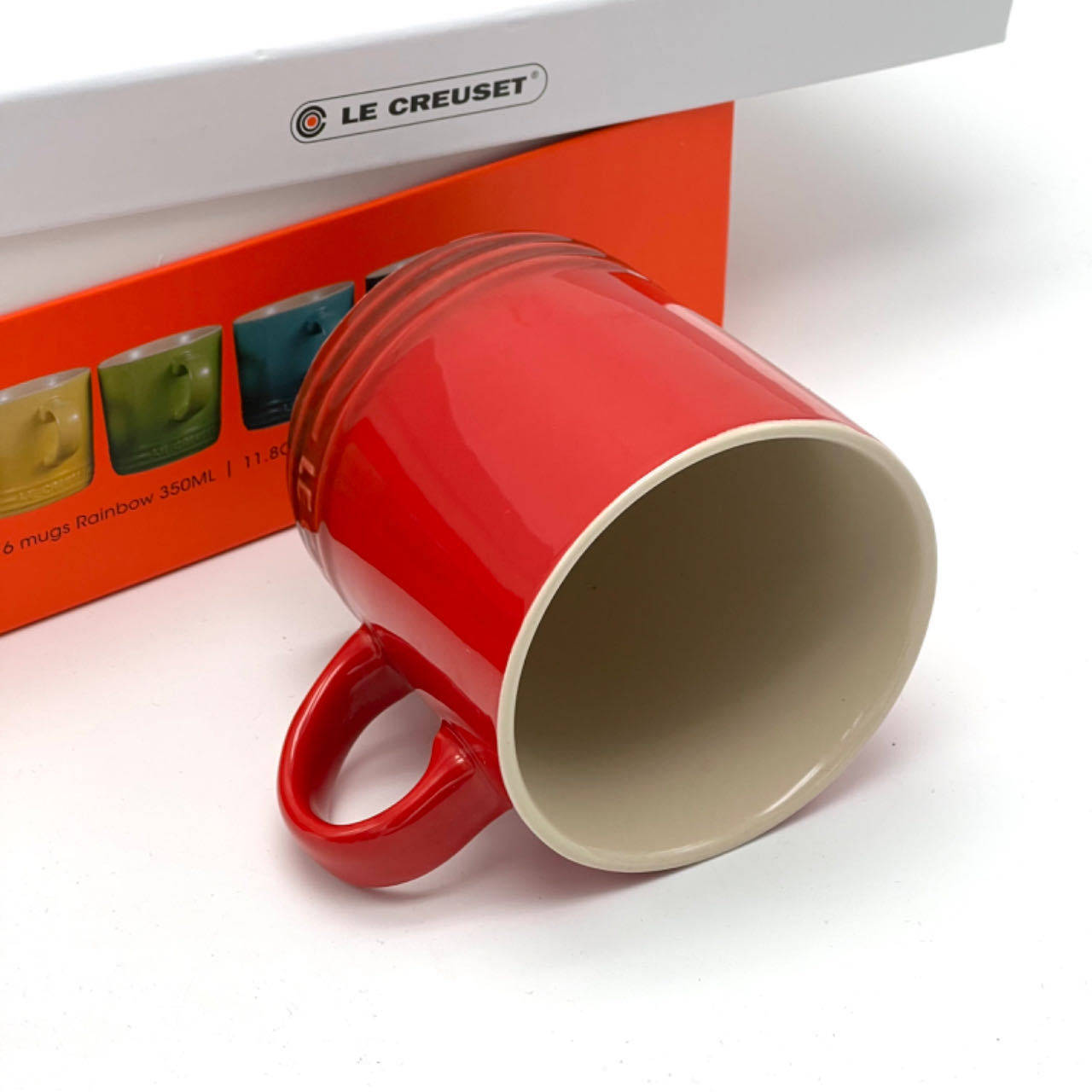 350mlマグカップ-チェリーレッド