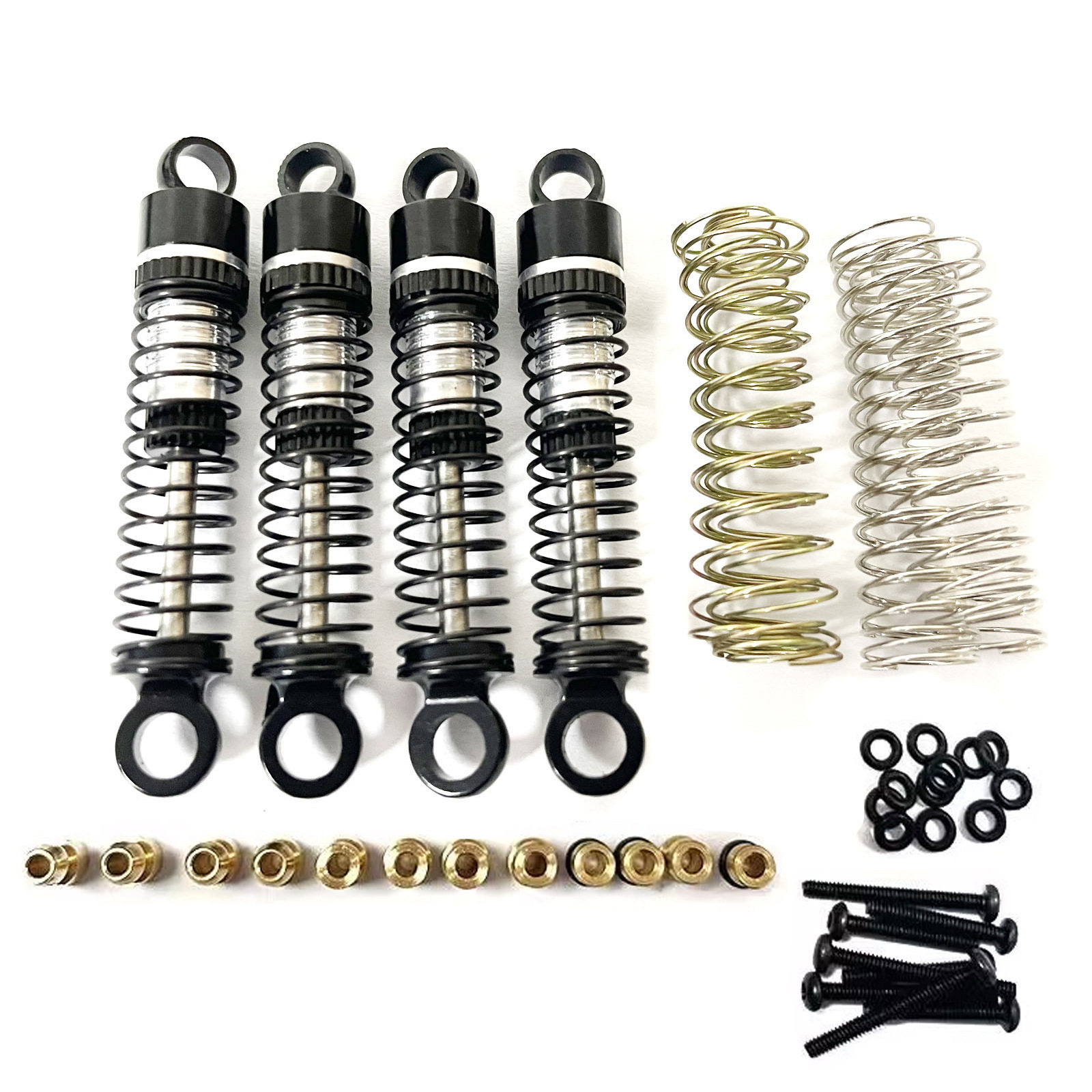 47MM簡易シルバー油圧前後ショックアブソーバー