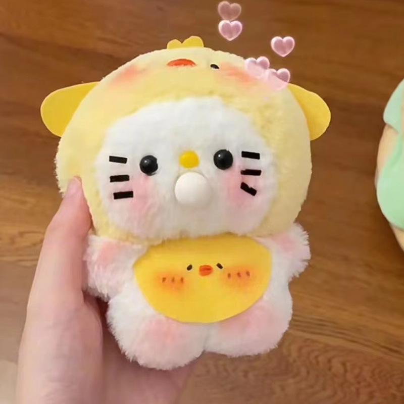 【鳴き声＋泡】ひよこ猫【素材パック】