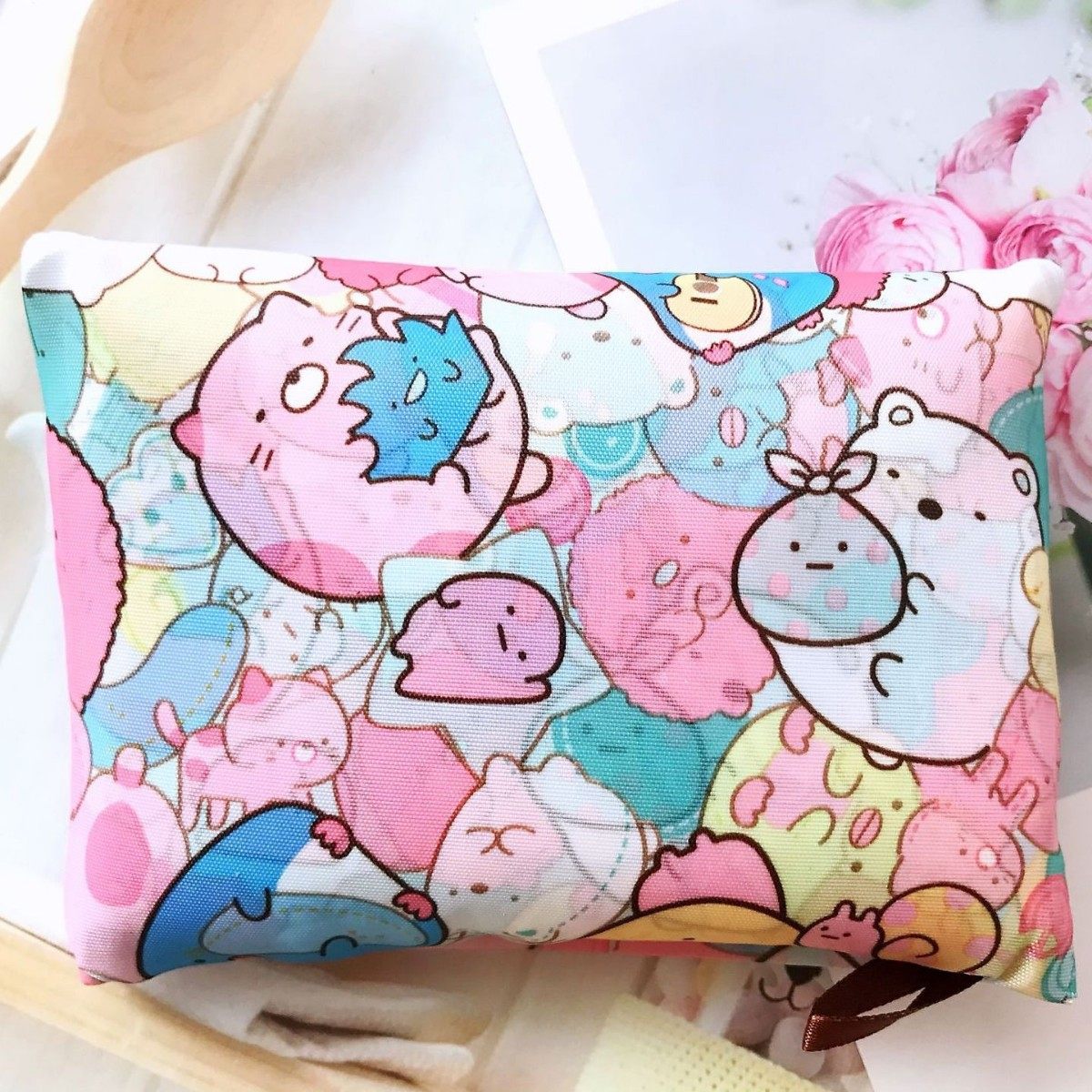 ピンクの生き物