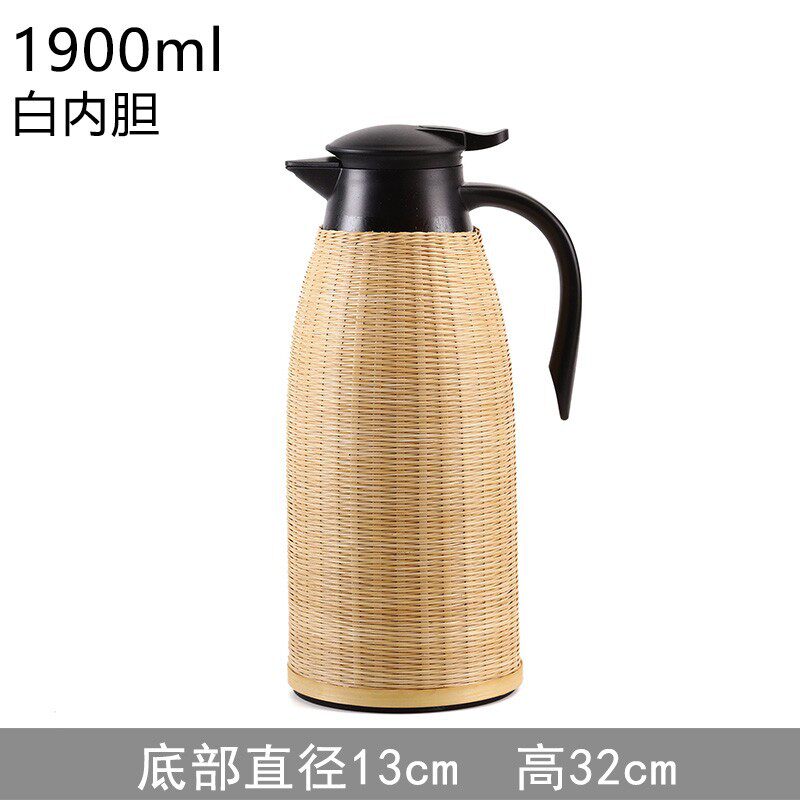 バックルガラスライナー魔法瓶ケトル 1900ml