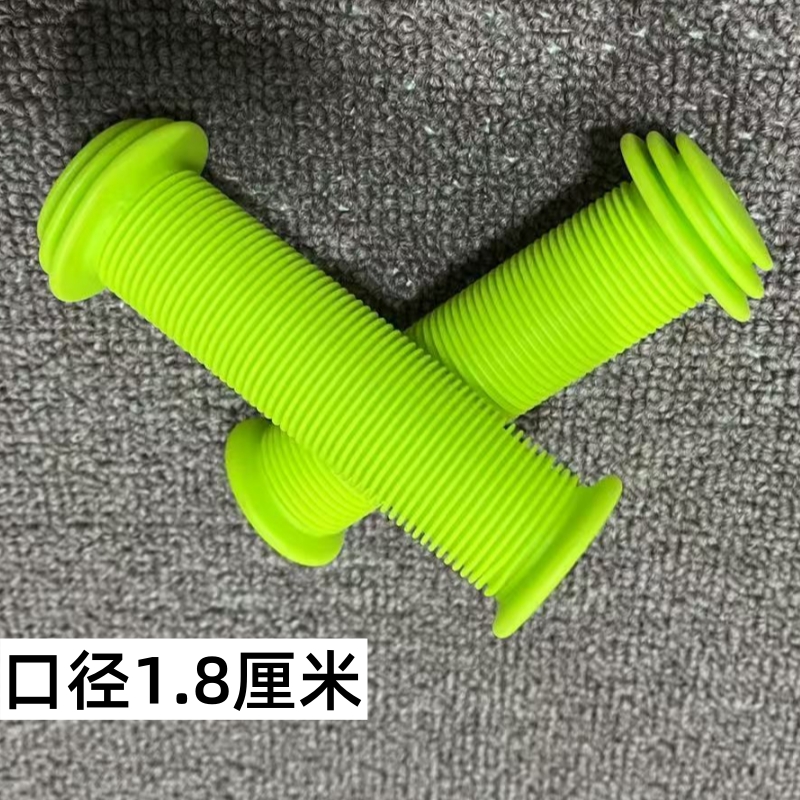 ソフトウールグリーンデカトロン子供用ハンドルバーカバー内径19mm