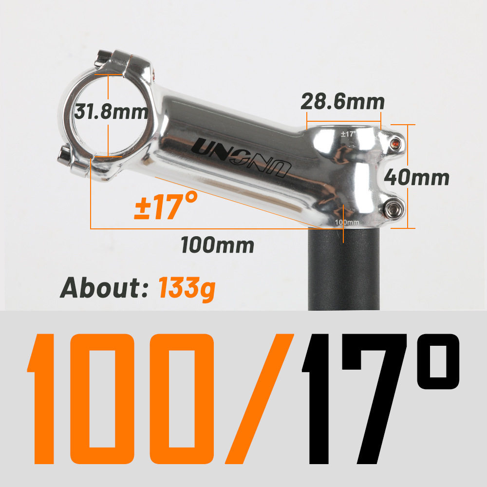 17度/シルバー/100MM