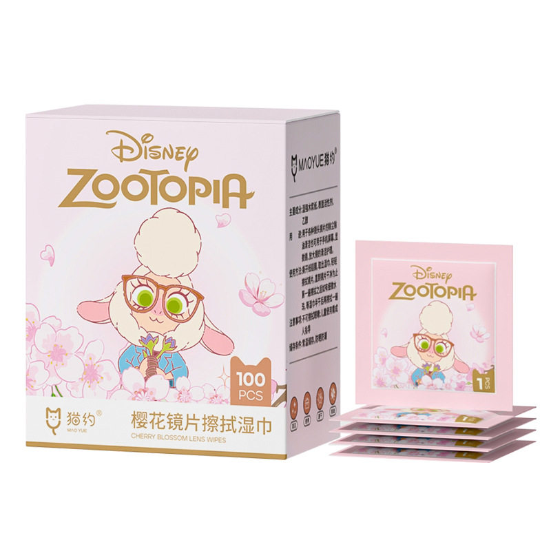 レンズクリーニングワイプ 100枚 [6×12cm]