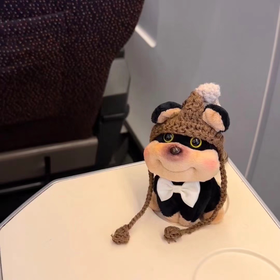 Bee Puppy ダークブラウン ヘッドギア ペンダント