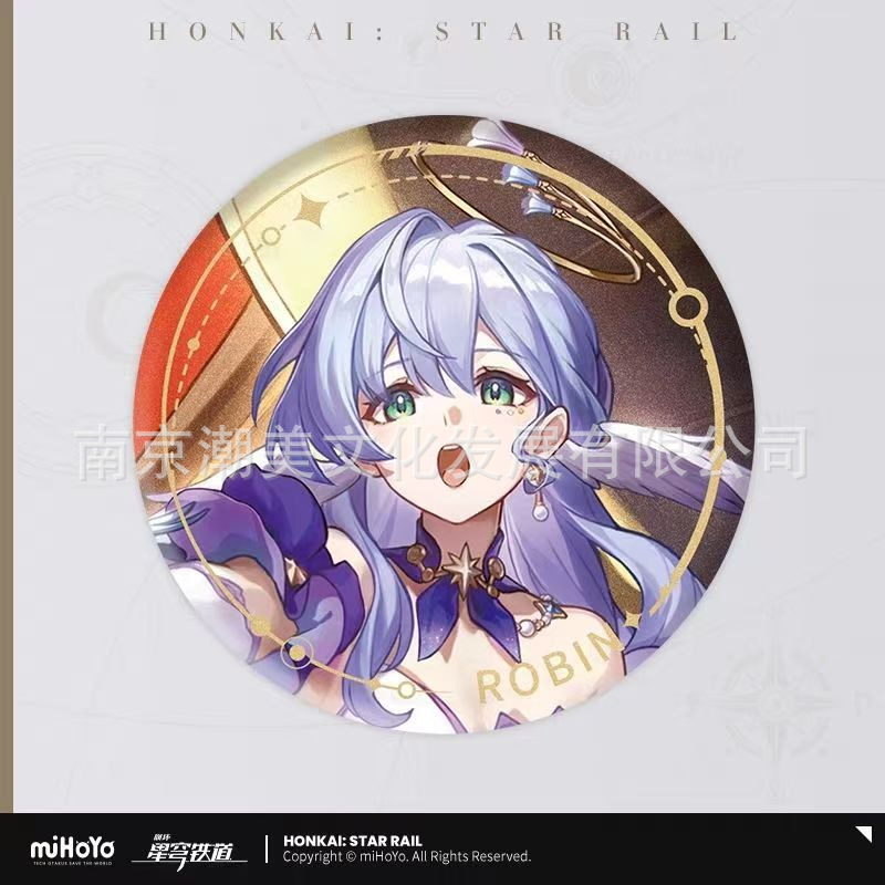 キャラクター描き下ろしシリーズ ブリキバッジ ロビン