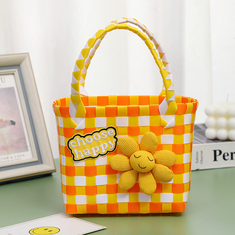 黄白スマイルフラワーアルファベットサイズ高さ15幅16侧幅9