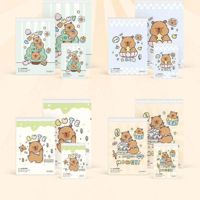 カピバラ-B5紙ノート（白紙）