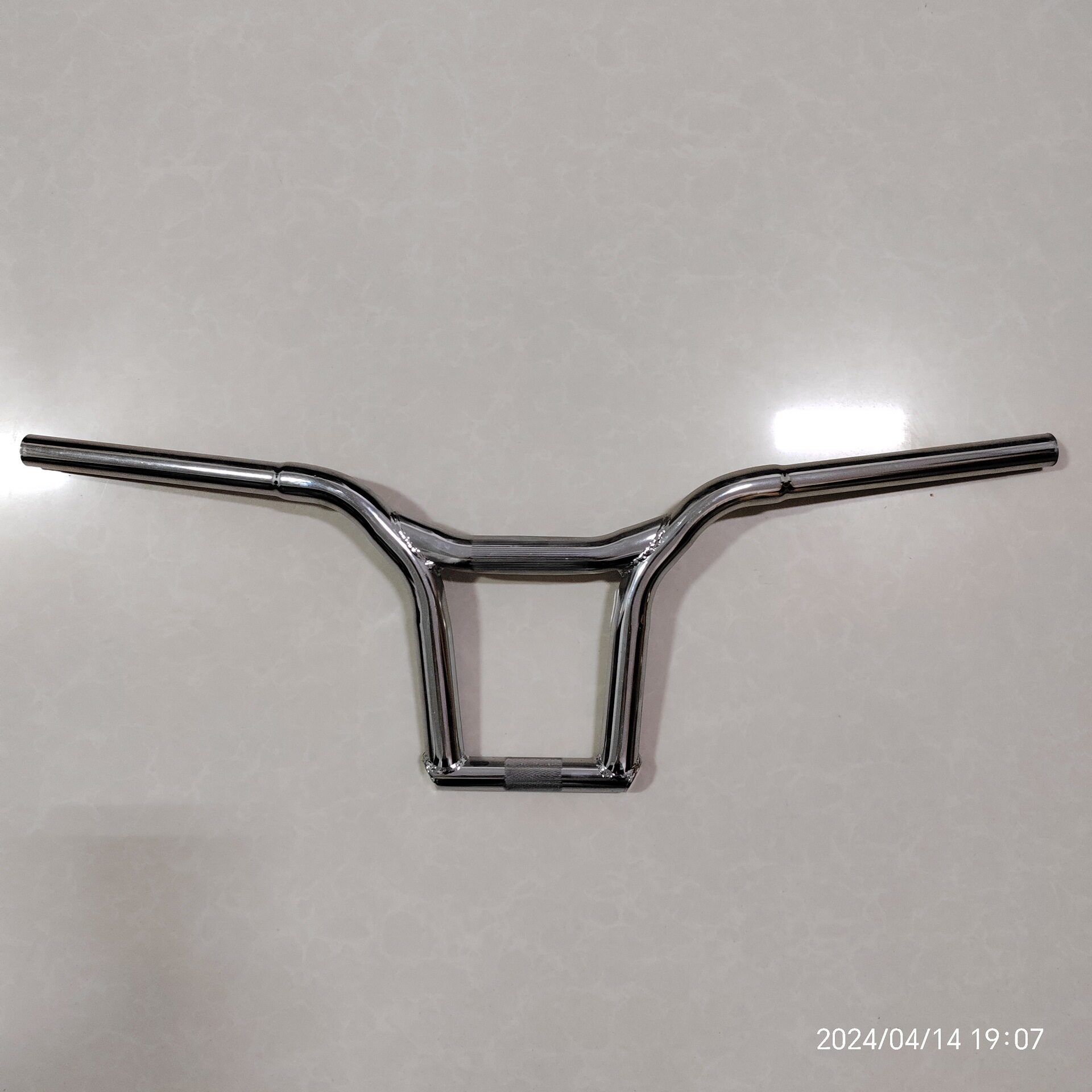 特殊形状ハンドルバー レッド