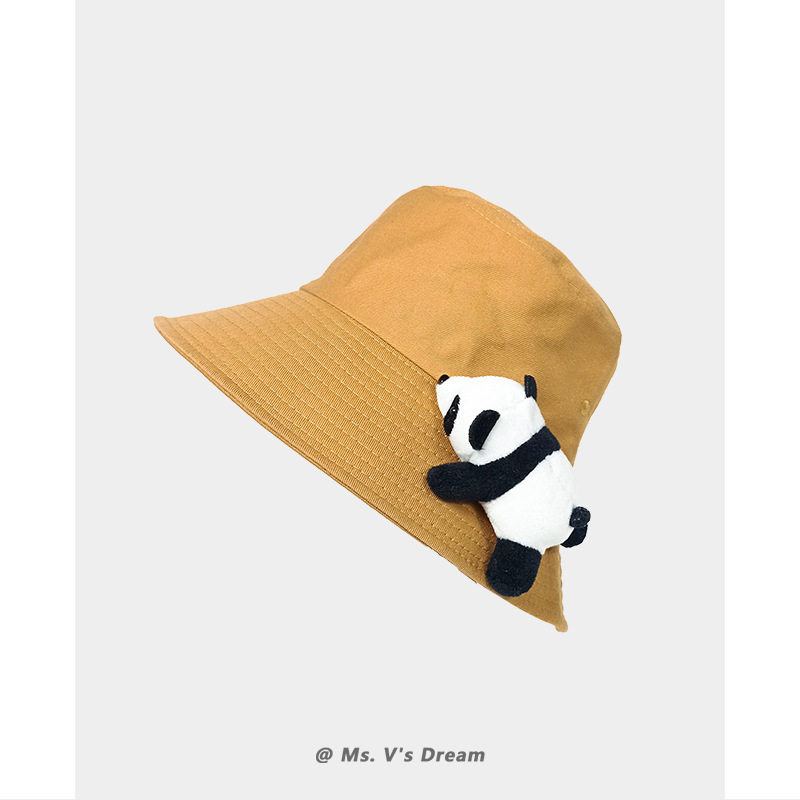 ジンジャーバケットハット+つばパンダ