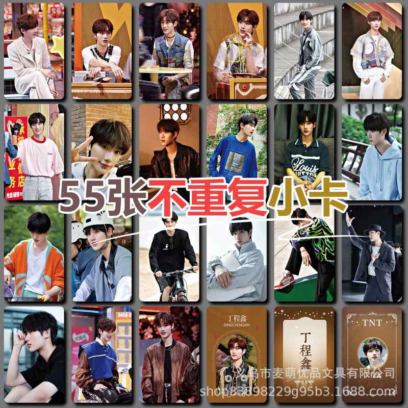 55 レーザーフォトカード Ding Chengxin [T スタイル]