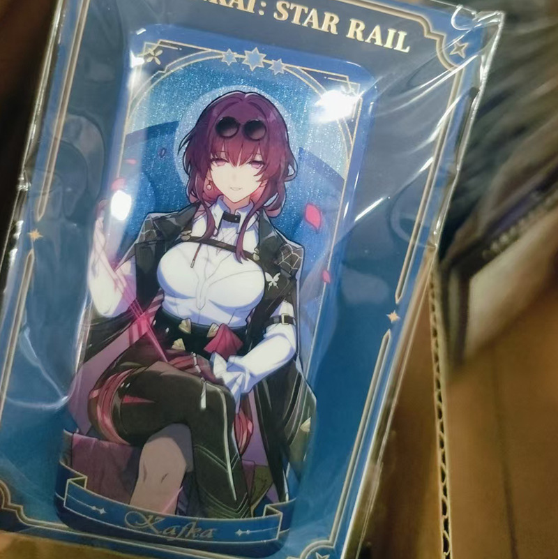 星の寓話シリーズ ブリキバッジ カフカ風