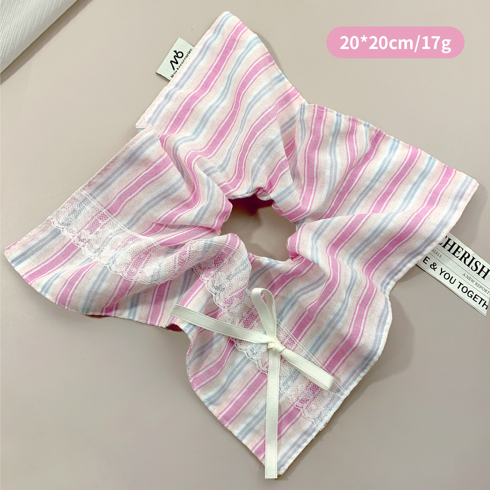 ピンクのストライプ