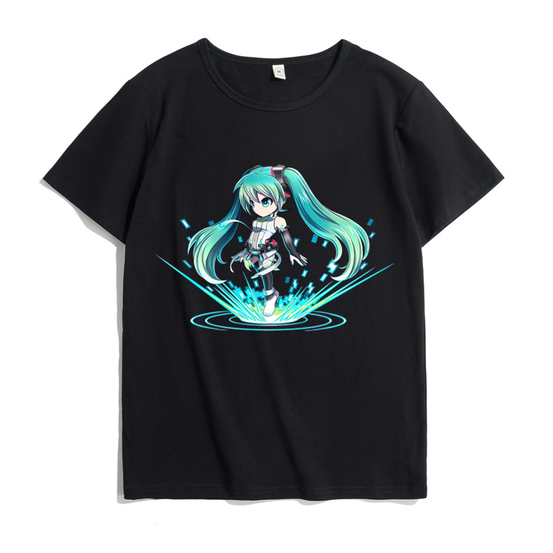 初音 = 黒tシャツ4