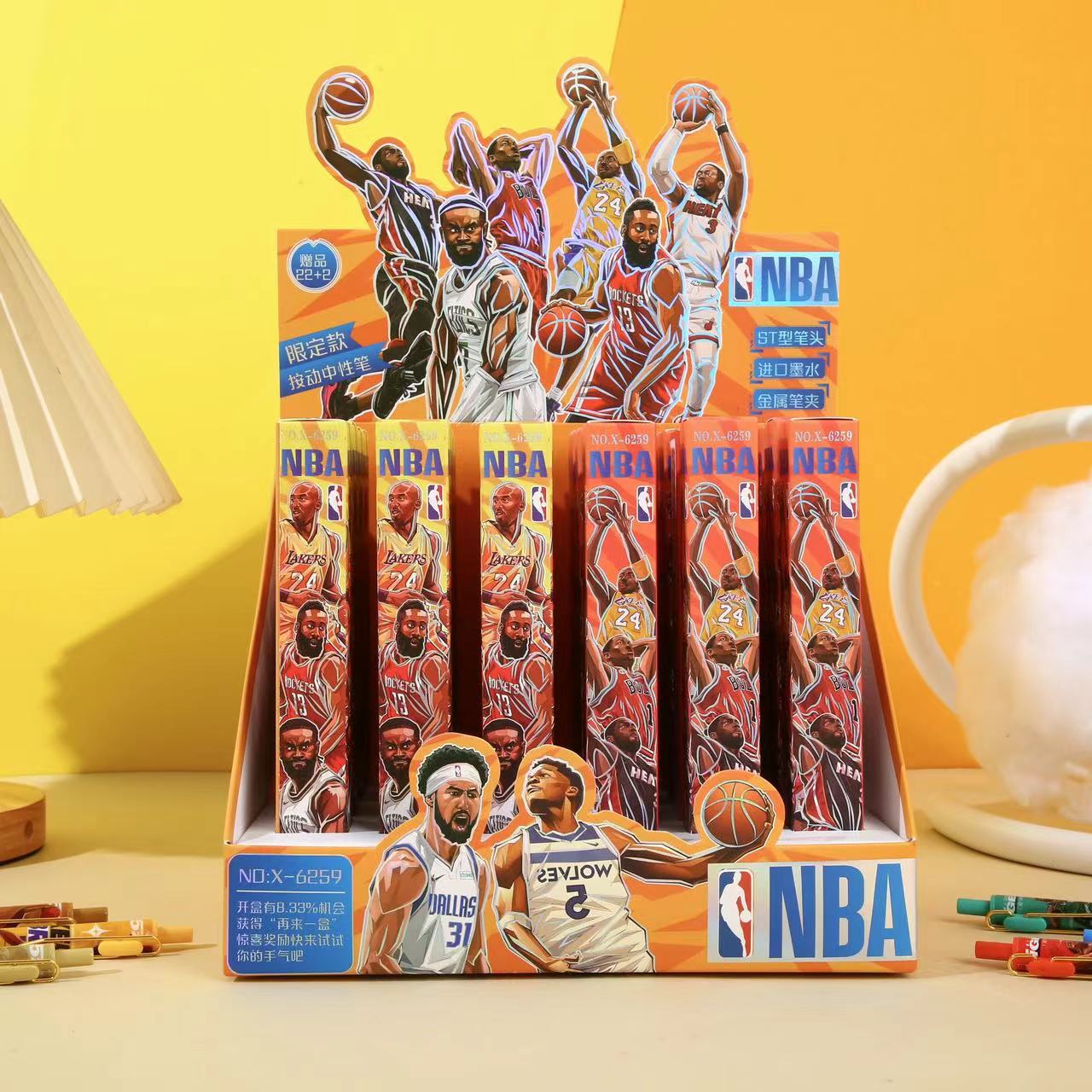 NO.6259 バスケットボール NBA (22 ショット 24) ディスプレイボックス付き