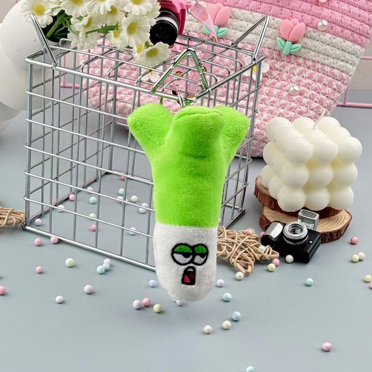 スマイリーオニオン+ビーズチェーン