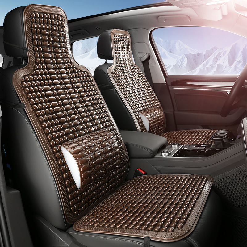 シングルシート - PEプラスチック腰当てクッション（コーヒー色）✓