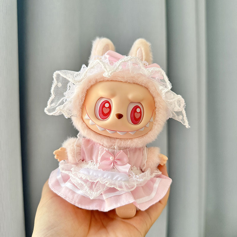 ヘッドバンド ピンク ガーゼ スカート メイド