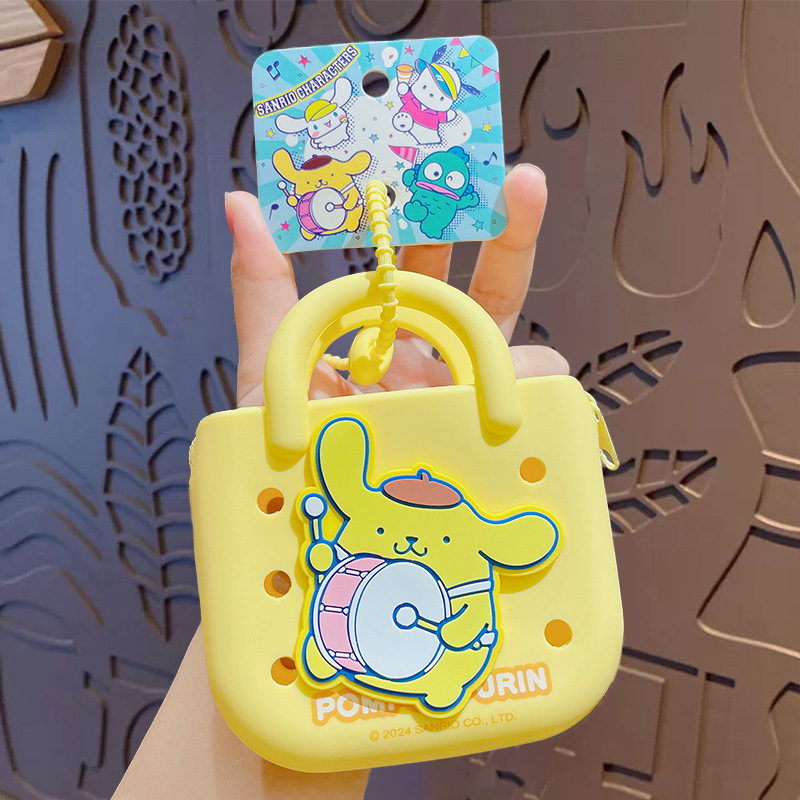 サンリオスポーツ ポータブルヘッドホン収納バッグ - プリンドッグ