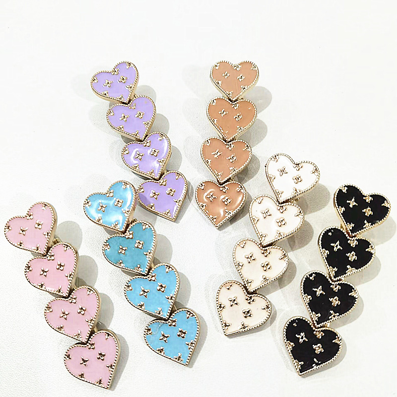 サイドクリップ ラブLVカラー