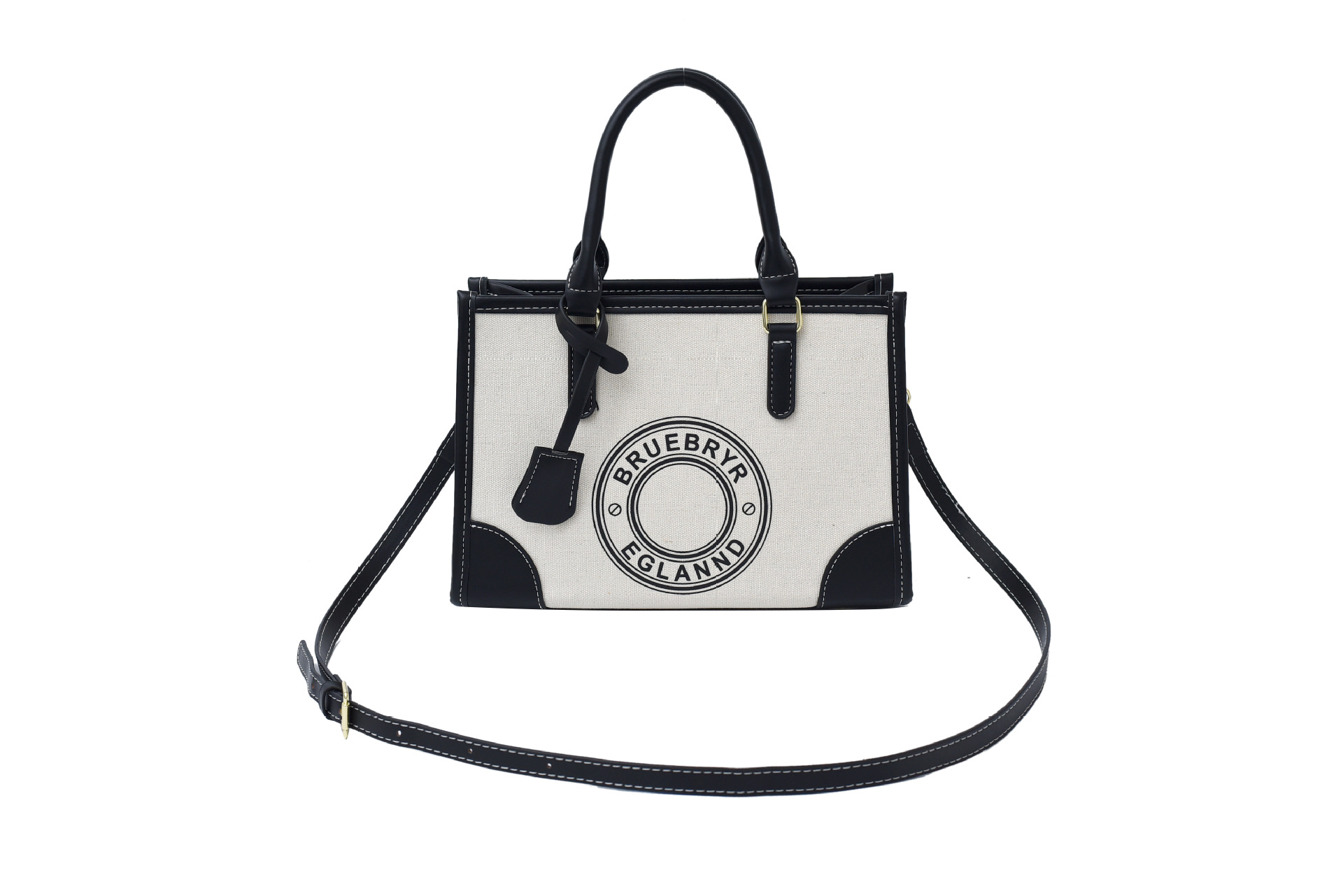 オフホワイトとブラックのトランペット