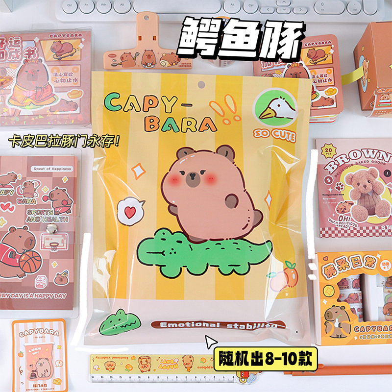 クロコダイル豚(ランダム8～10個)非カピバラ製品