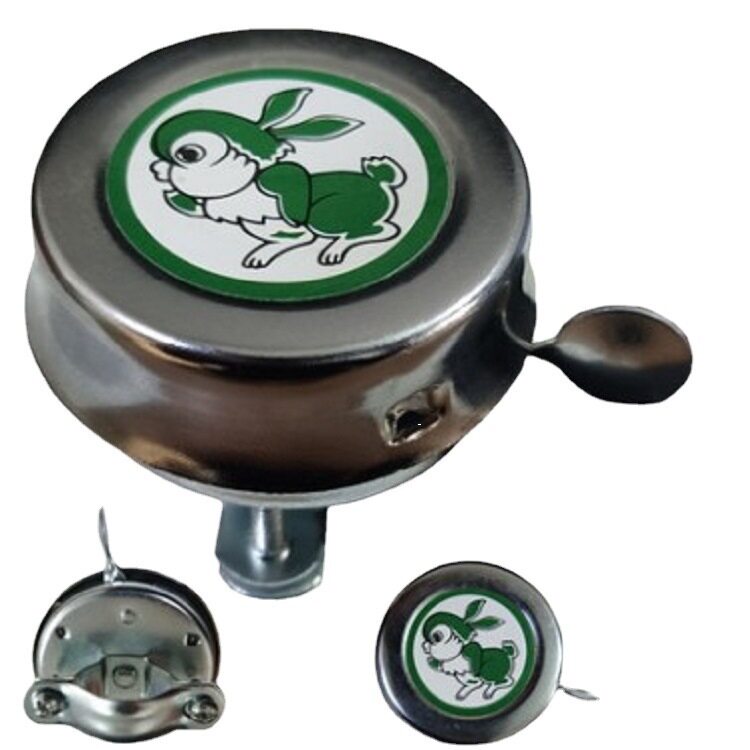 大きな白いウサギ鉄ベル