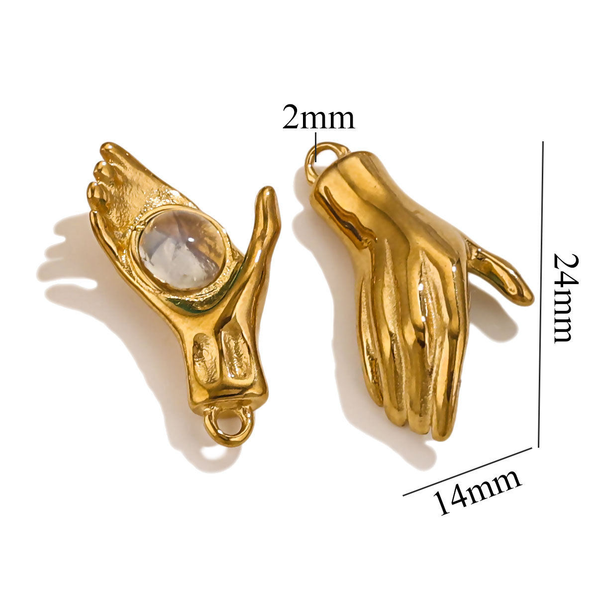 ゴールデンパーム+ナチュラル透明ホワイト