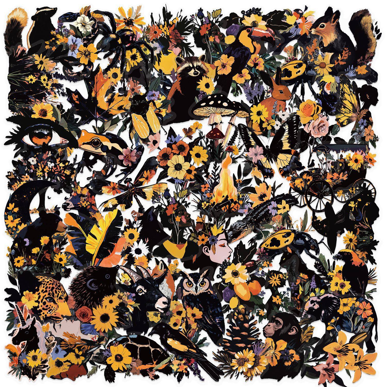 カラフルブラックナチュラル SLP043 50枚