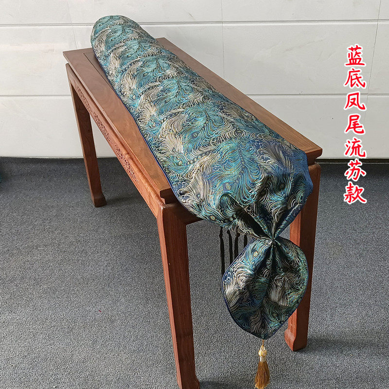 青底鳳尾流蘇金 (壁にかけることができます)