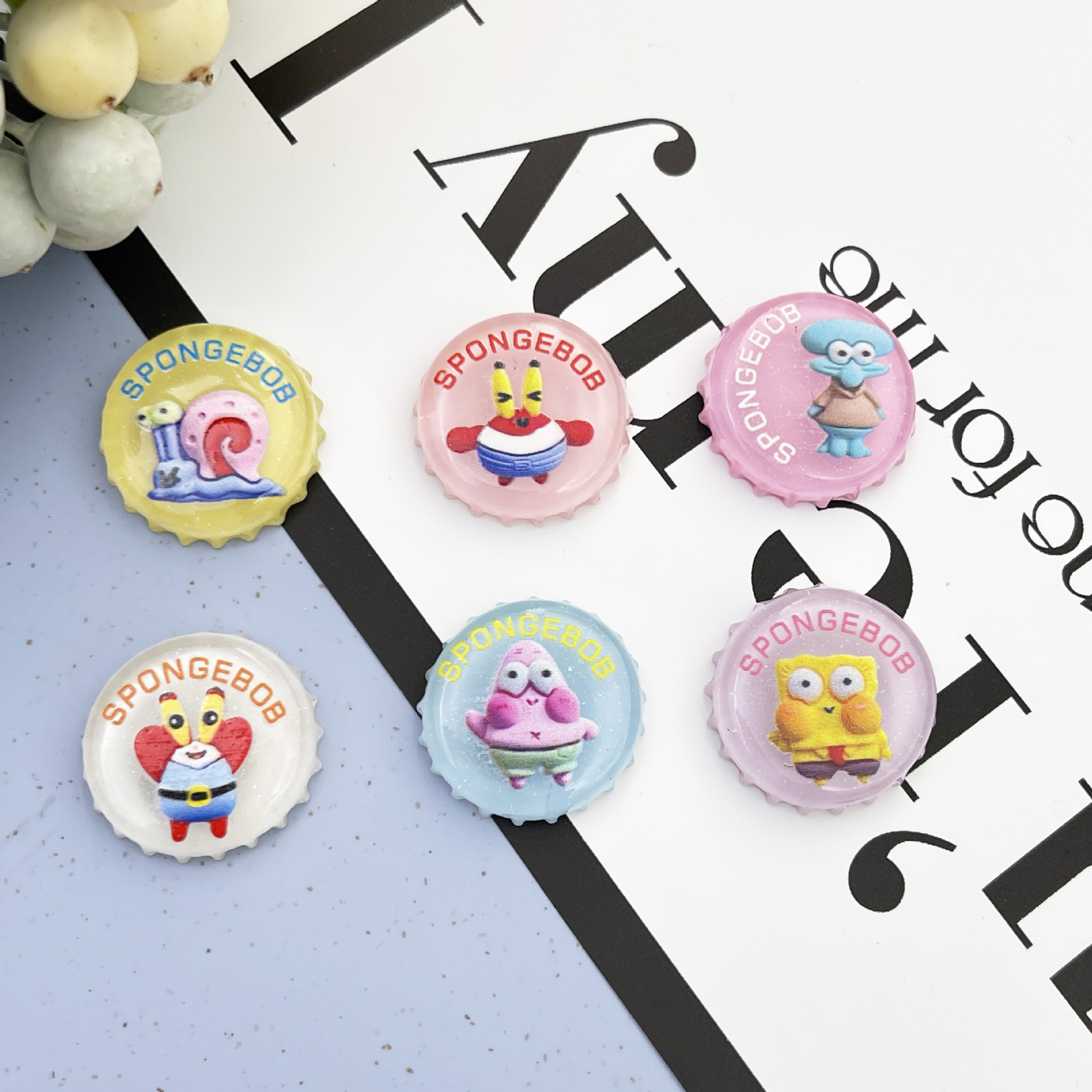 新品キャップスポンジ赤ちゃんシリーズ透色シングル