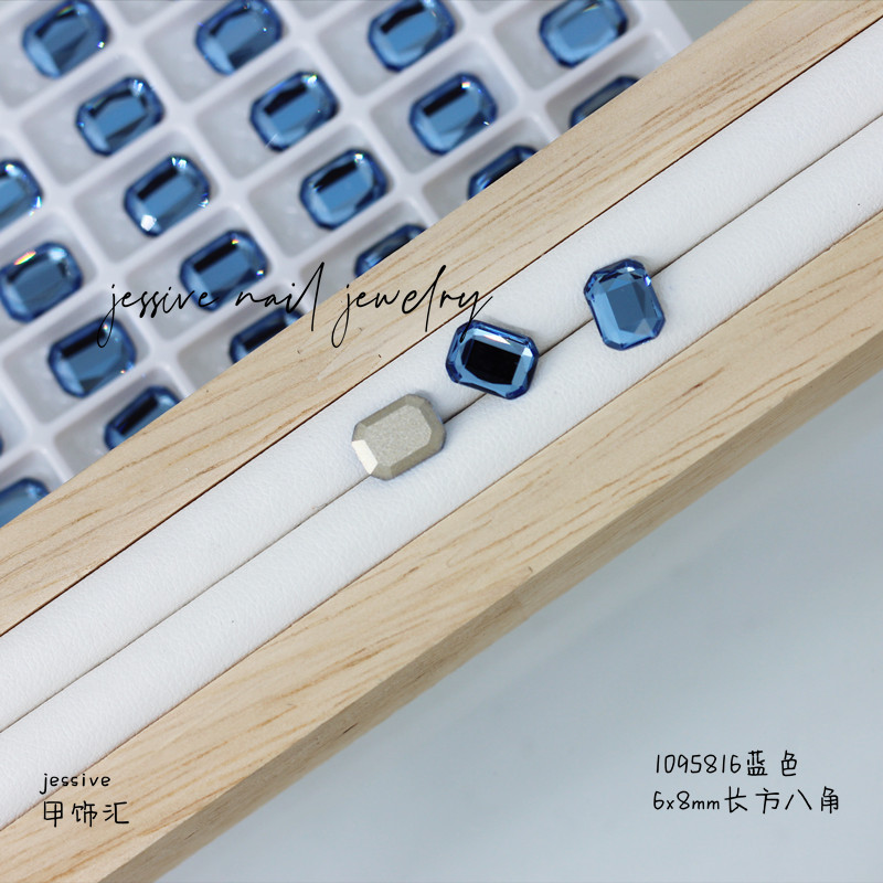 1095816ブルー6*8mm (k9)