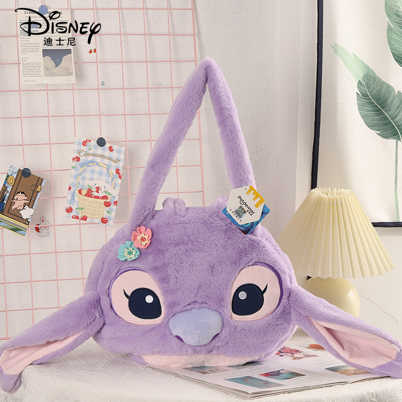 アンジーラベンダーソフトショルダーバッグ
