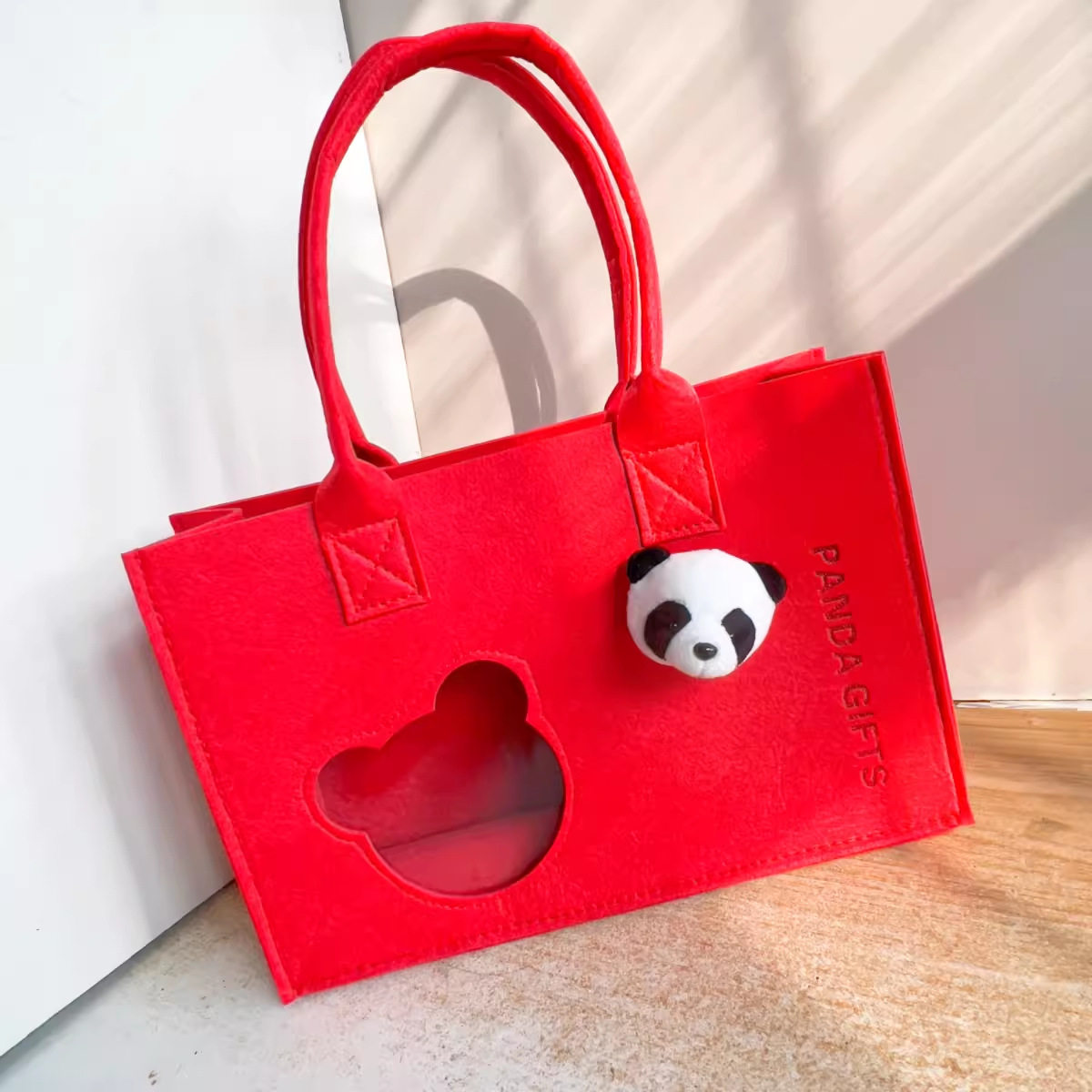 ビッグレッド; 20*15*9cm;パンダヘッド