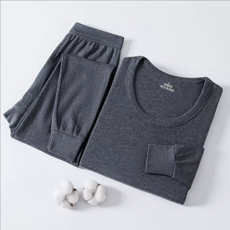 ラウンドネック ダークグレー