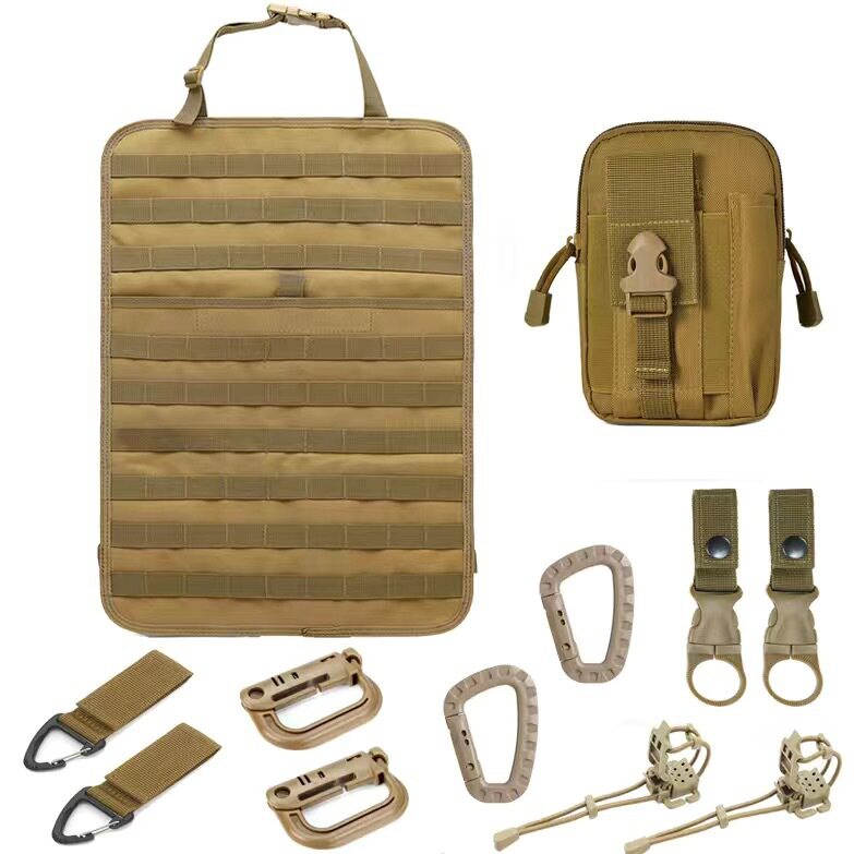 カーキ色のスーツ